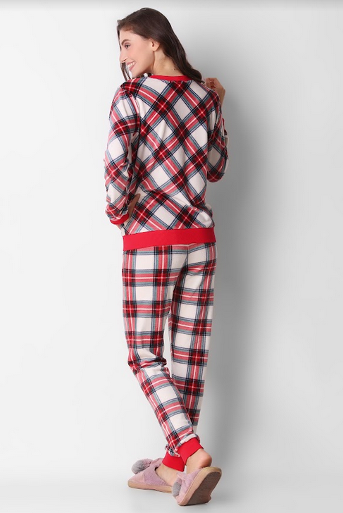 "Cozy Cozy" Scottish Printed PJ Set