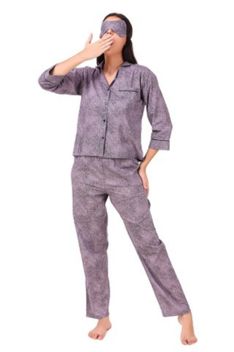 "Eternity" Pure Extra Soft Cotton Printed PJ Set