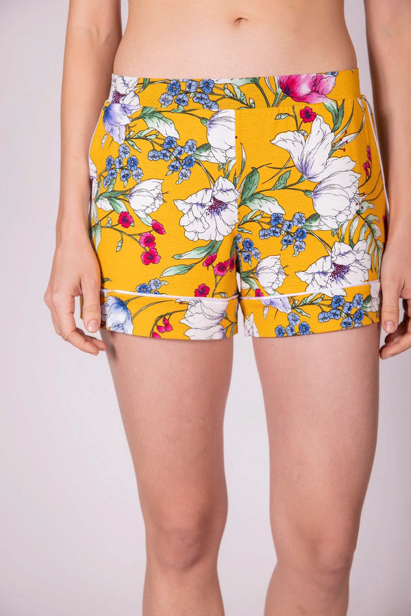 "Sunshine" Floral Printed Shorts